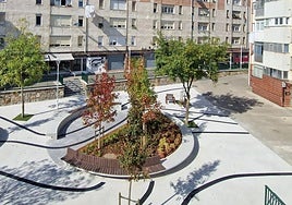 El objetivo era renovar la estética de la plaza.