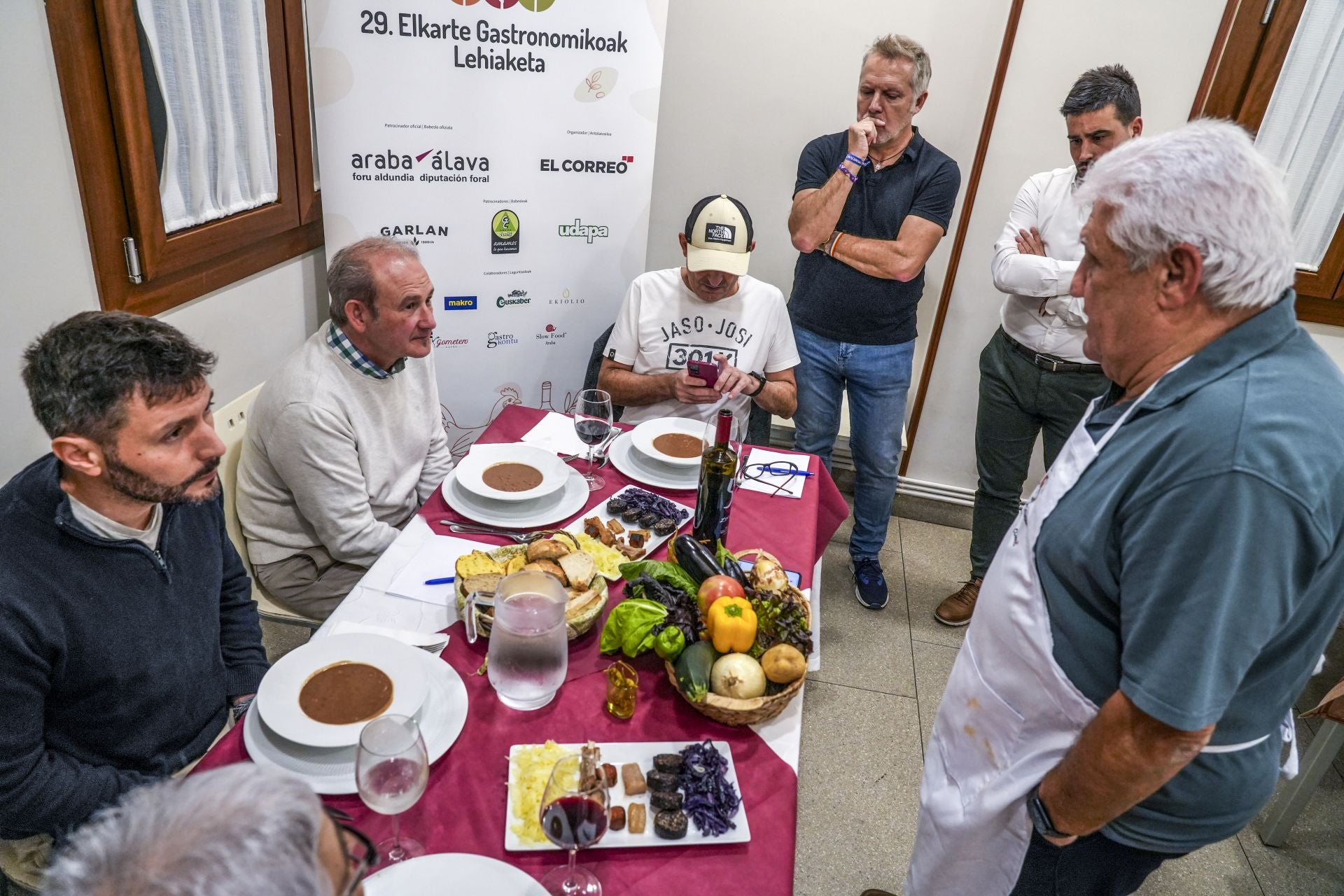 Así ha sido la cena en Txipristin