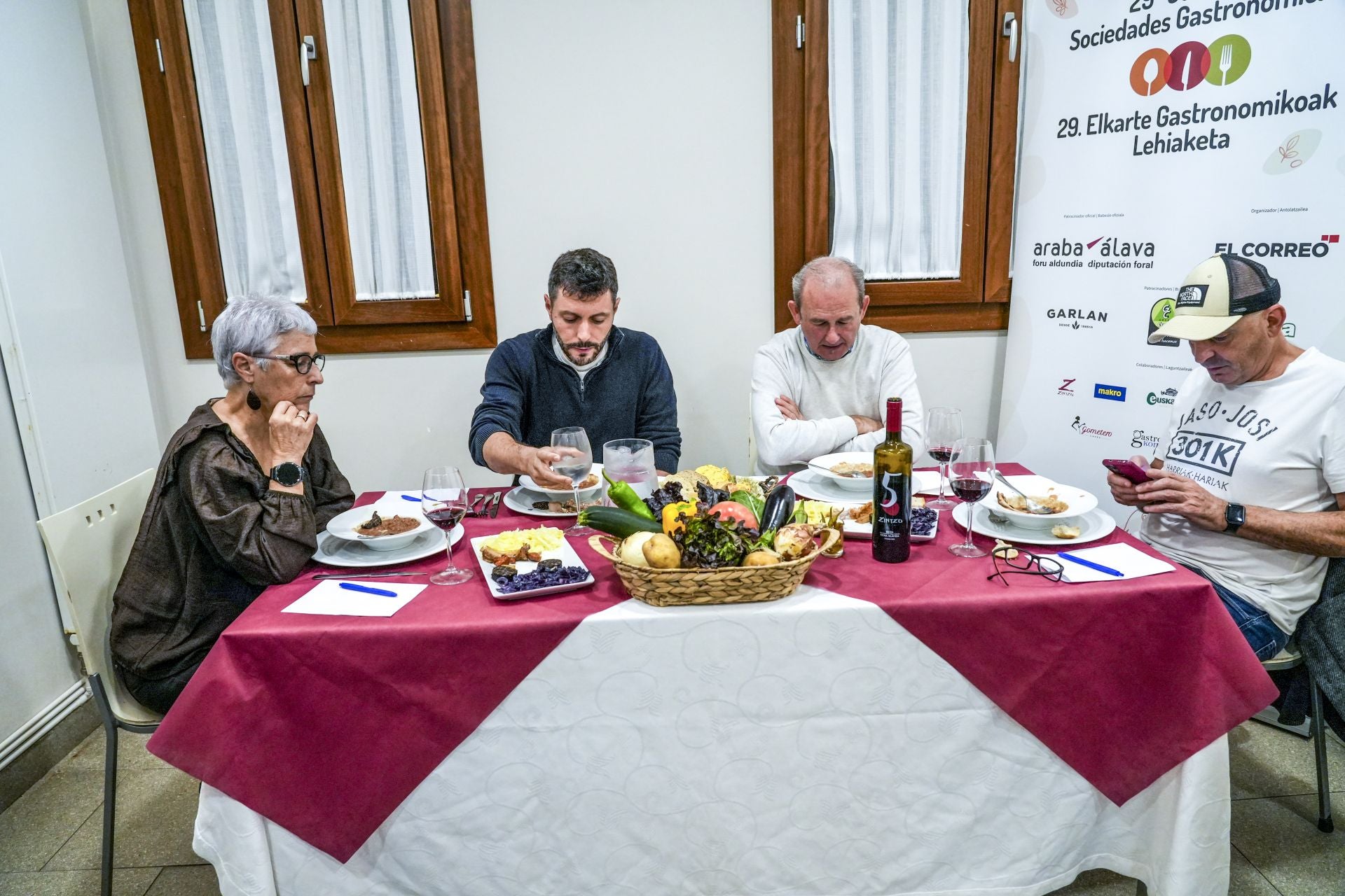 Así ha sido la cena en Txipristin