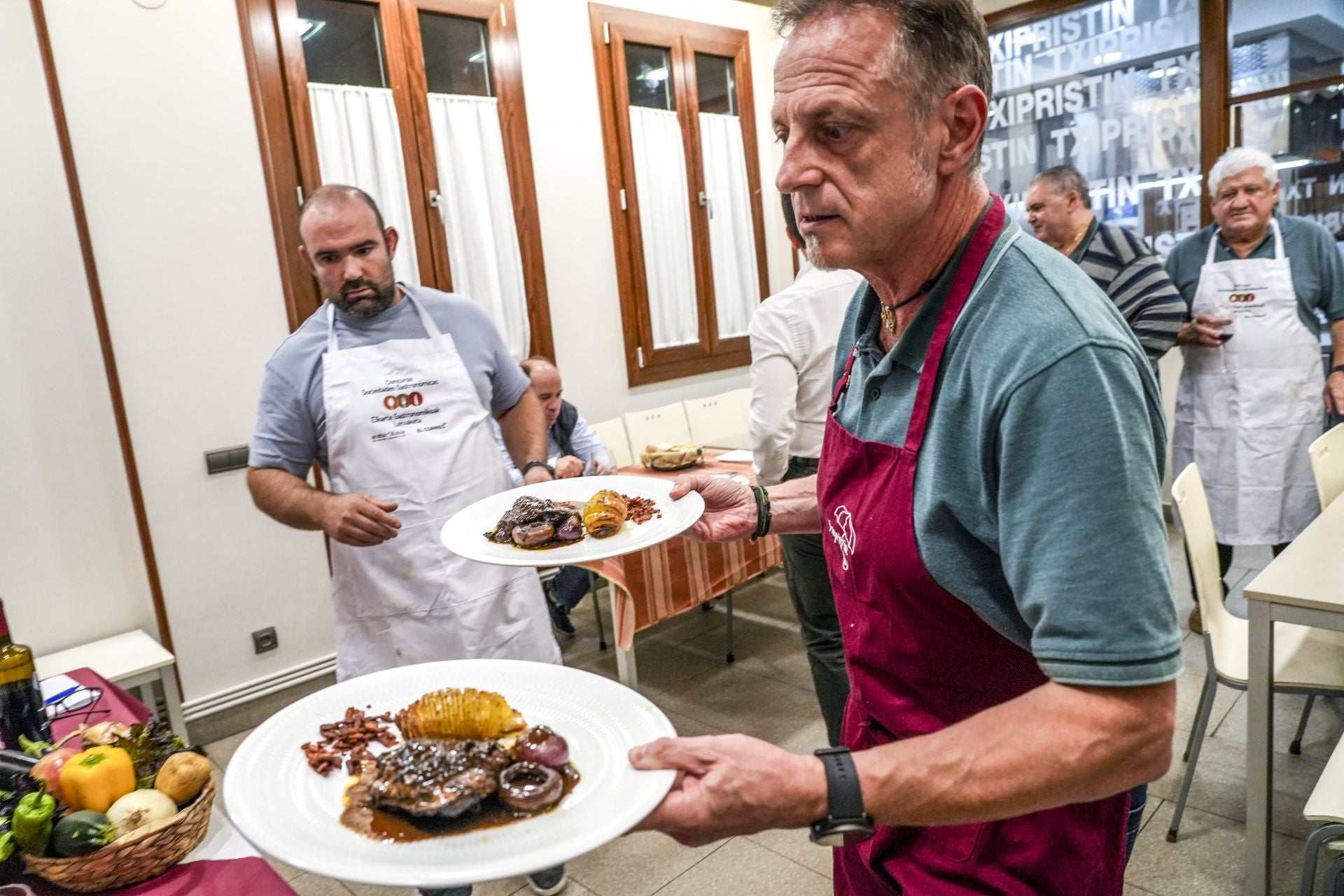 Así ha sido la cena en Txipristin