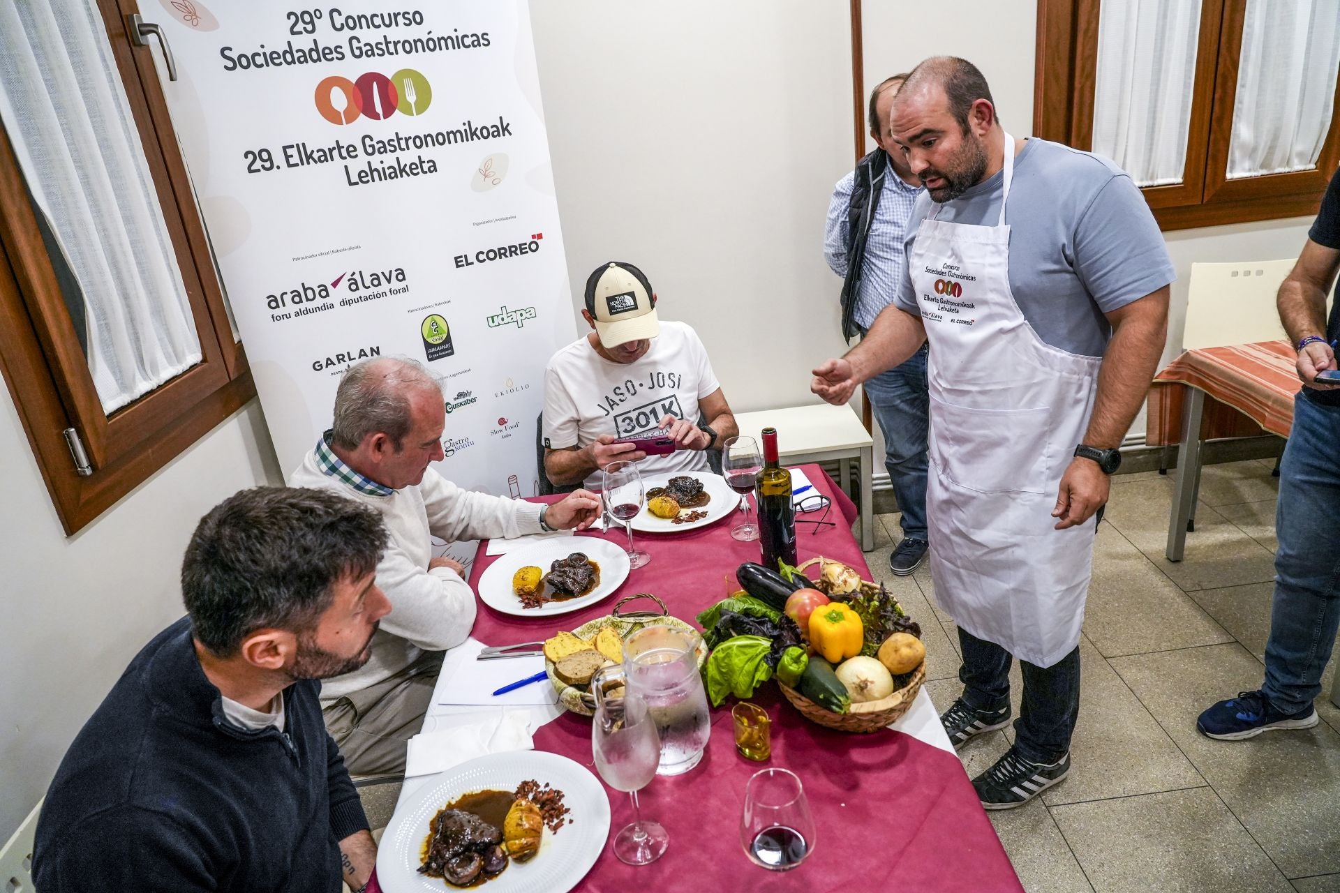 Así ha sido la cena en Txipristin