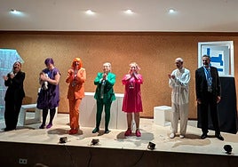 Un instante de la obra representada por La Cívica Teatro.