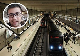 El truco de un bilbaíno para cambiar de línea de metro en San Ignacio: «Para que no te toque correr por el andén»