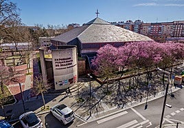 Iglesia de San Francisco de Asís, en el barrio vitoriano de Zaramaga.