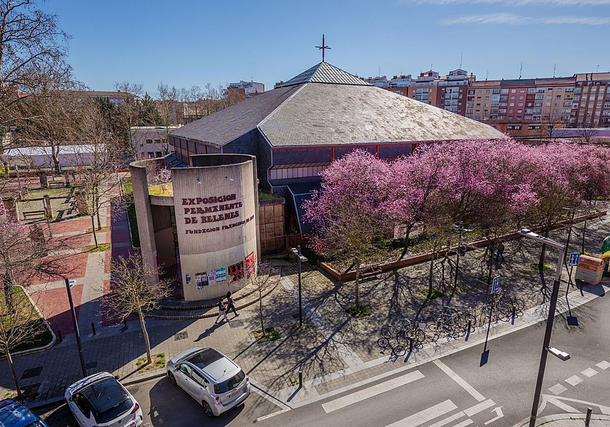 Iglesia de San Francisco de Asís, en el barrio vitoriano de Zaramaga.