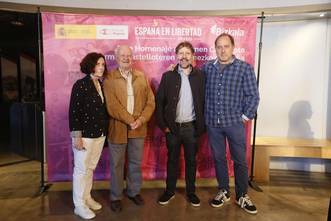 Conchi Martínez, José Luis Rodríguez, Oscar Rodríguez y Koldo Urizarbarrena. 