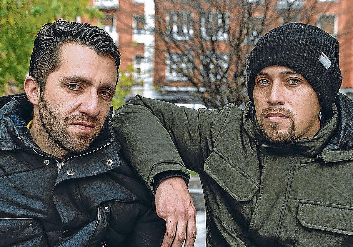 Cristian, en una foto de archivo tras el accidente laboral.