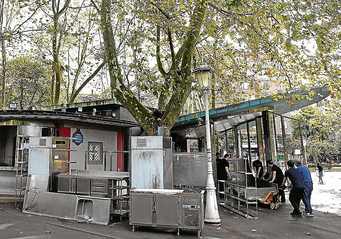 La reapertura del kiosko llevará más de dos años.