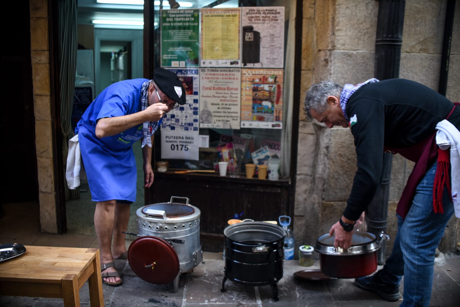 Las putxeras invaden a todo tren Balmaseda, en imágenes
