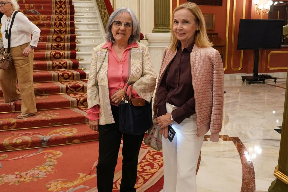 Arantza Jauregi y Amale Jauregi.