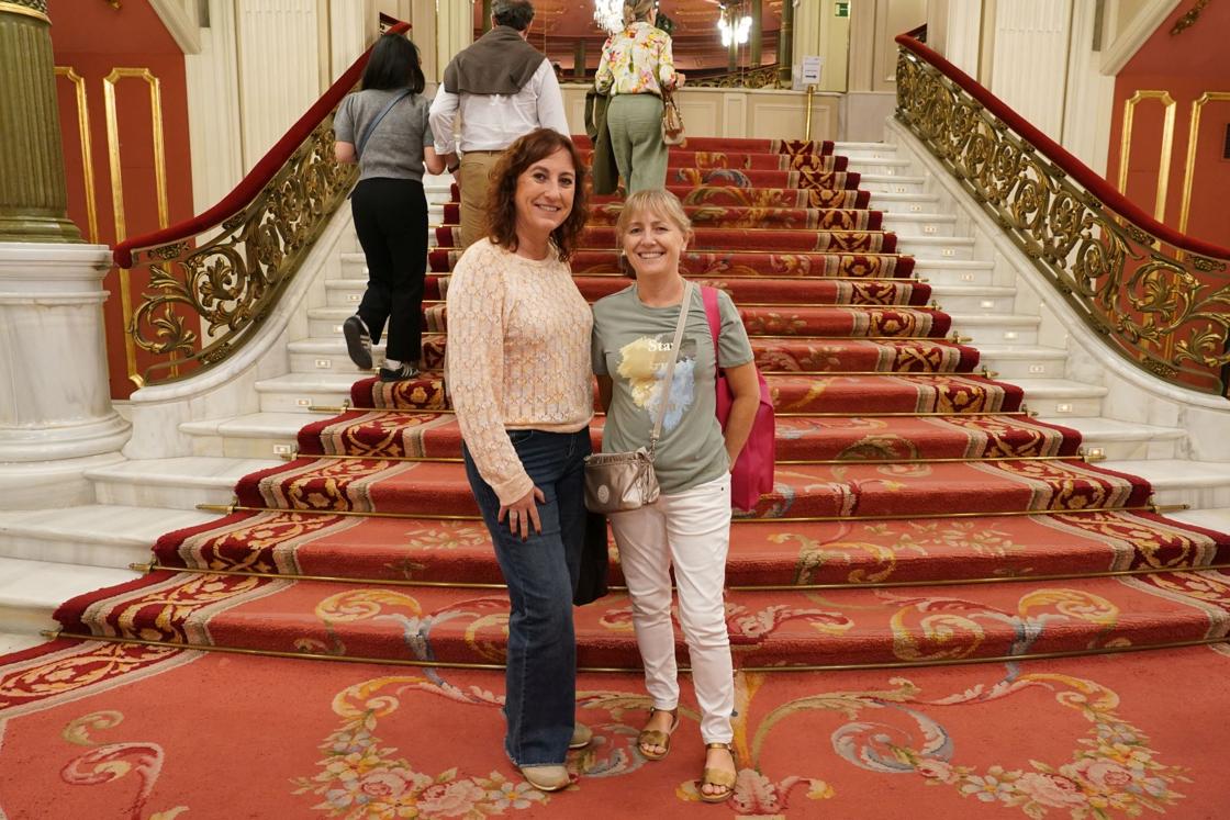 Rosemary Arias y Noelia Arozamena. 