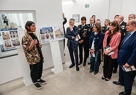 Visita institucional a la Comisaría Provincial de la Policía Nacional en Álava.