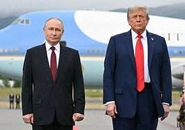 Vladímir Putin y Donald Trump.
