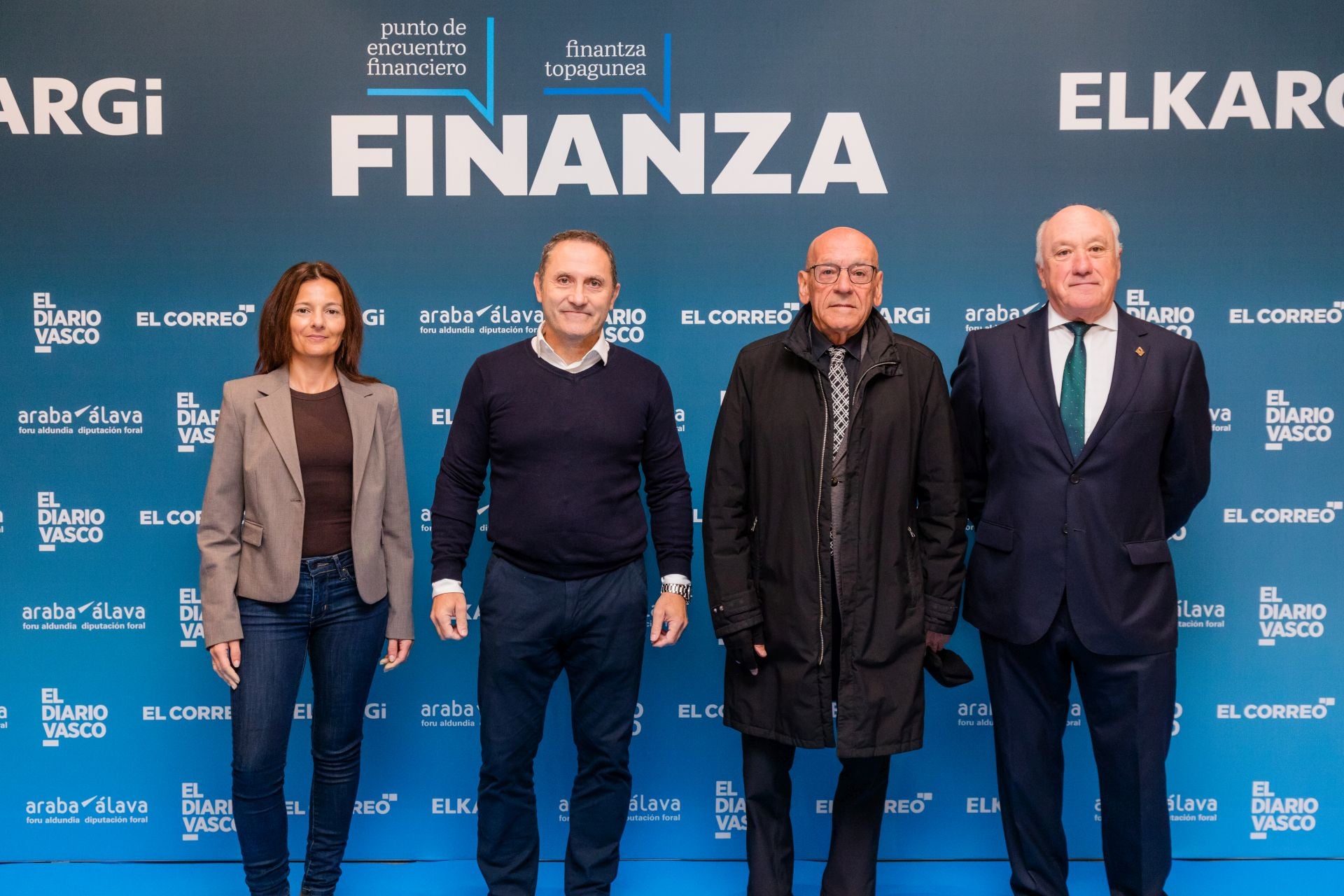 Nuria García, Ignacio Ortiz de Zárate, Gregorio Rojo y Josu Sánchez.