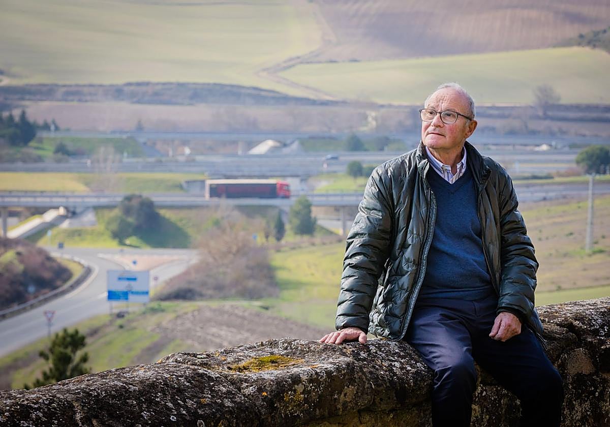 Miguel Ángel Ortiz de Landaluce, en el momento de su jubilación.