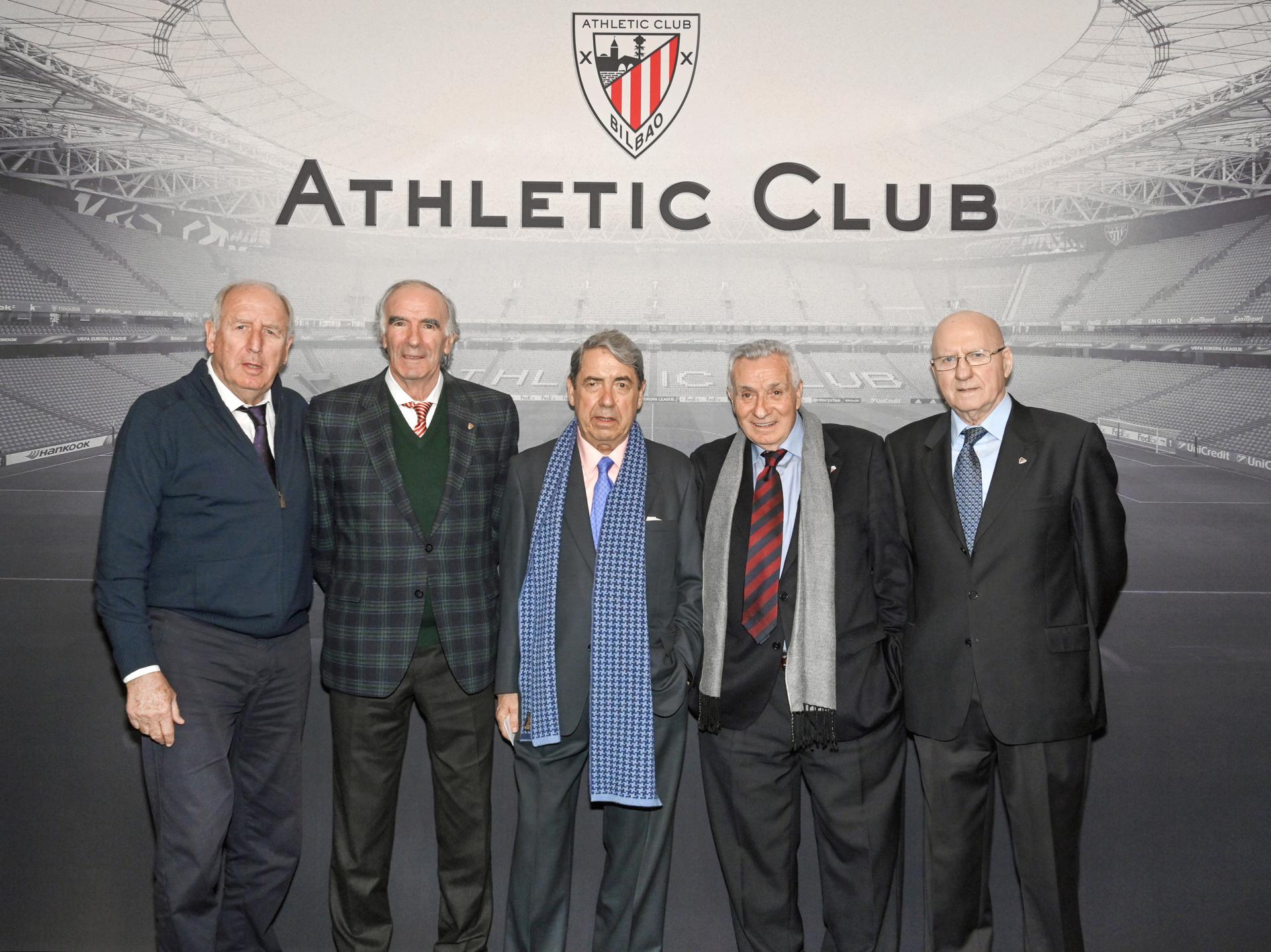 Rexach, Iribar, Arrate, Fusté y Argoitia.