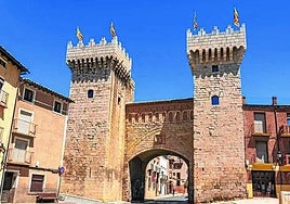 La Puerta Baja es una de las entradas más monumentales a la villa zaragozana de Daroca.