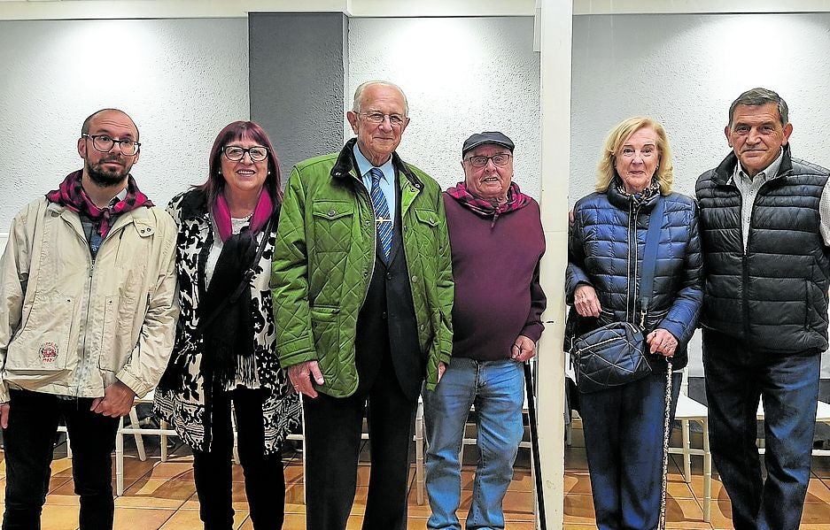 Willy Reguero, Ana Aznar, José María Arbex, Nicasio Mergar, Blanca Aldecoa y José Ignacio de los Bueis.