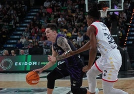 Justin Jaworski fue el máximo anotador del partido con 20 puntos