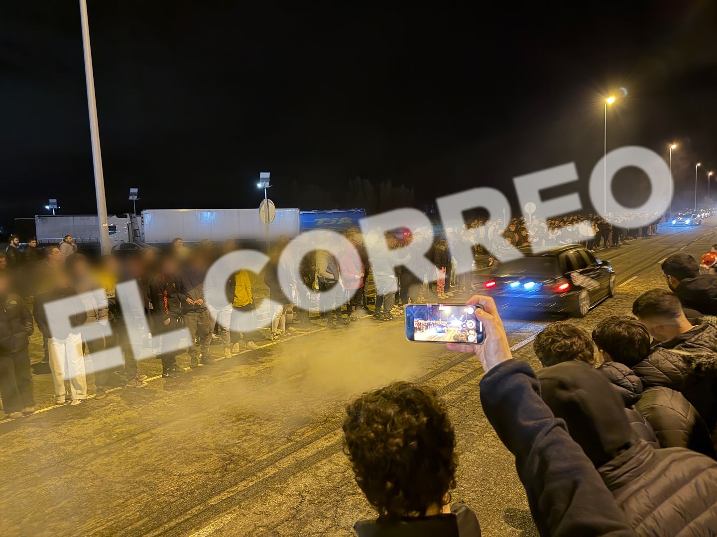 Las carreras ilegales en Álava, en imágenes