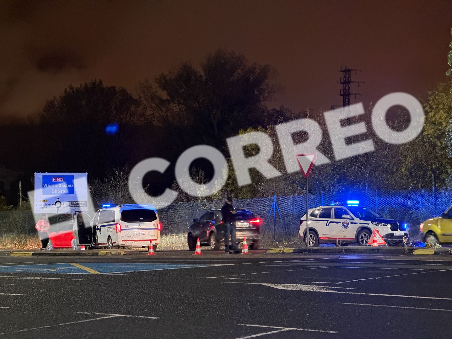 Las carreras ilegales en Álava, en imágenes