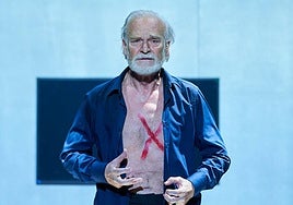 Lluís Homar, protagonista de 'Memorias de Adriano'.