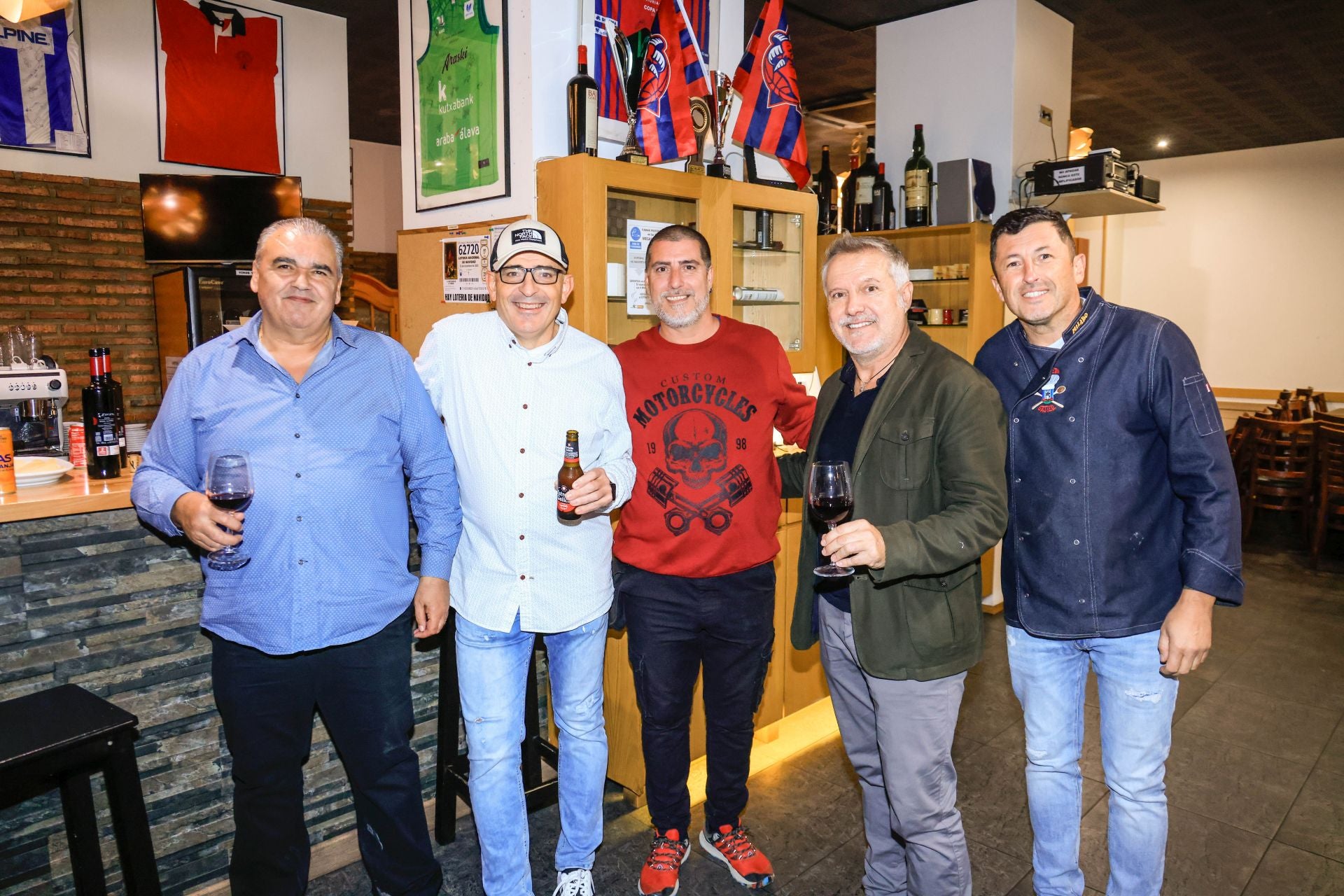 Así ha sido la cena en Azkenean