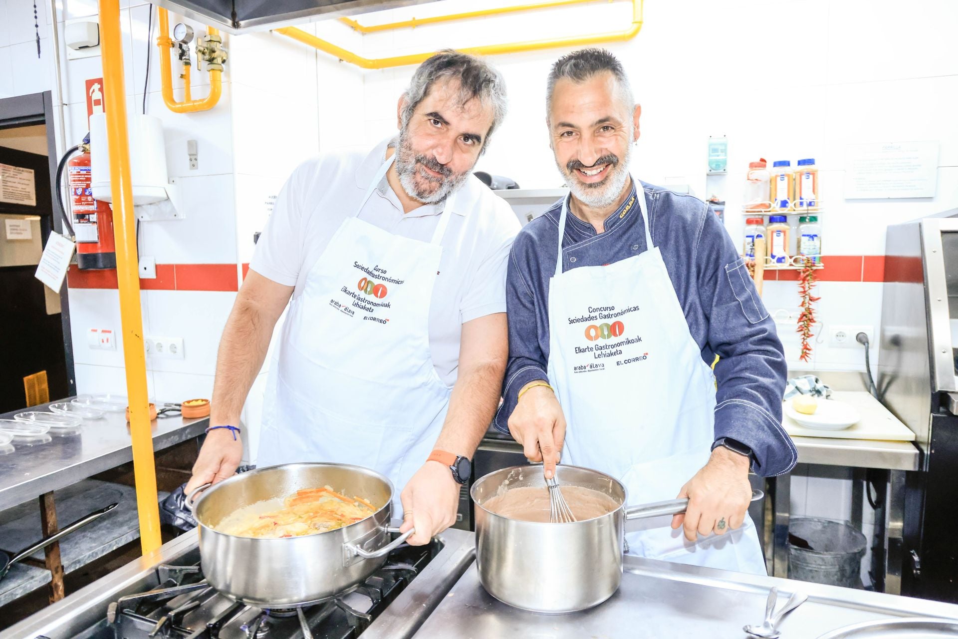 Así ha sido la cena en Azkenean