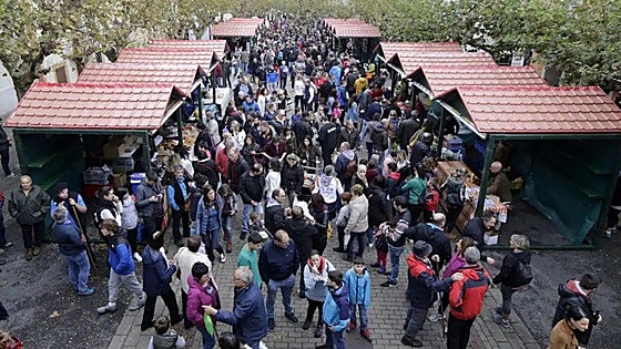 Trapagaran refuerza la presencia agrícola y artesana en su feria