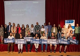 Imagen de la entrega de premios de la primera edición, en 2022.