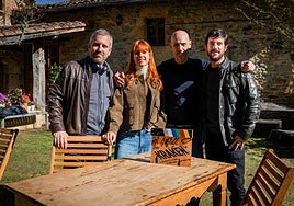Manuel Sanabria, Maggie Civantos, Joaquín Llamas y Alejo Sauras