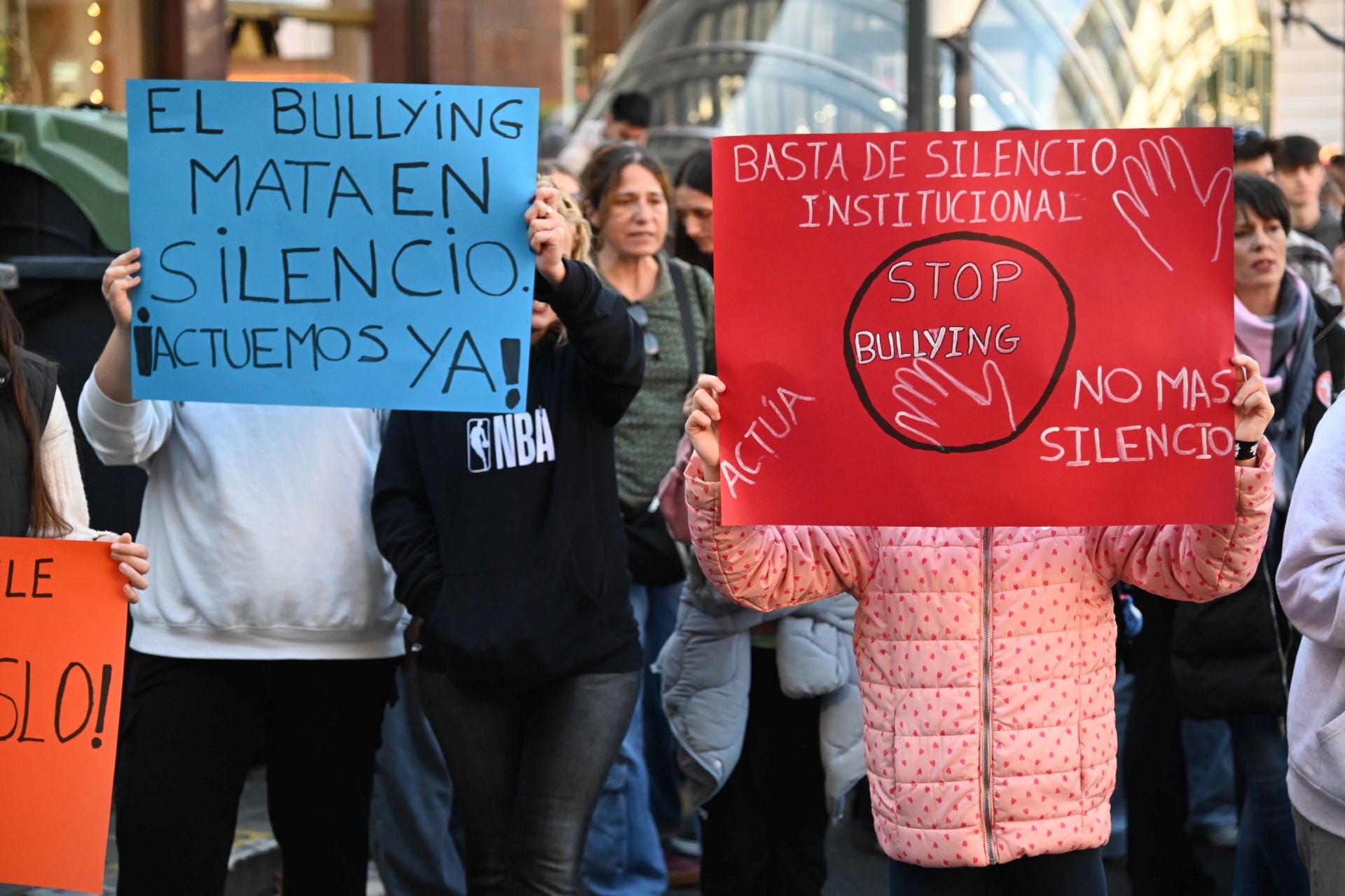 Manifestación contra el &#039;bullying&#039; en Bilbao