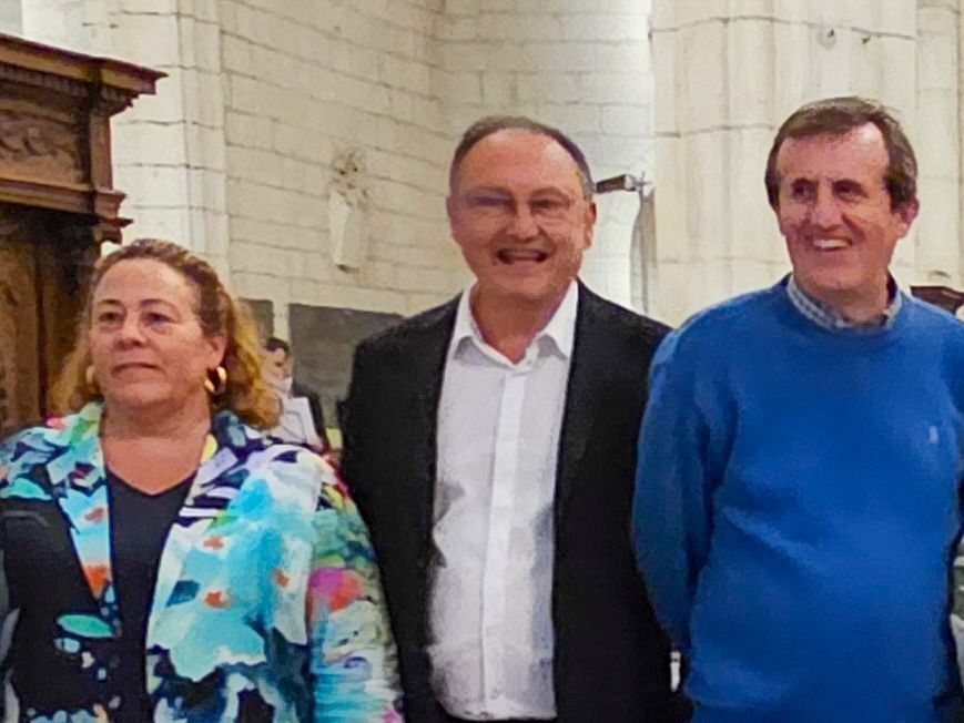 Marta Alaña, Iñaki Ruiz de Galarreta y Jon Lasa.