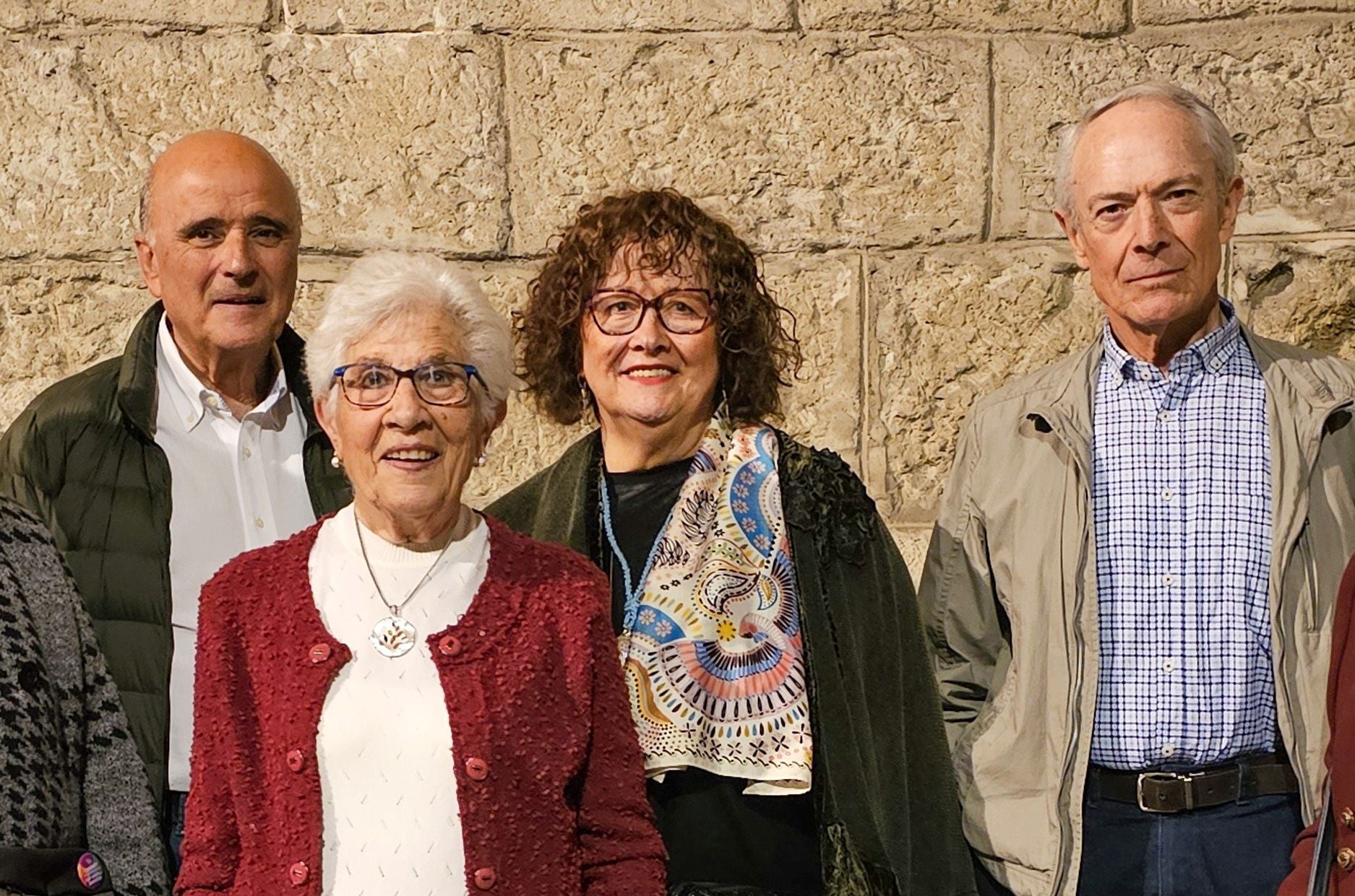 Jesús García, María Angeles Sorolla, Conchi Olano y Fernando Luzuriaga. 