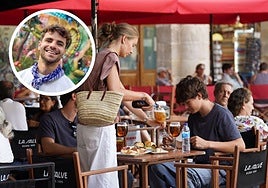 Un influencer argentino prueba por primera vez este pintxo en Bilbao: «Un diez»