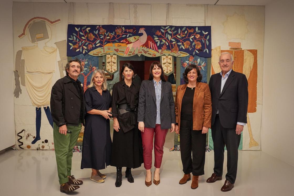 Eduardo Sourrouille, Alicia Fernández, Rut Olabarri, Leixuri Arrizabalaga, Begoña de Ibarra y Alfonso Eguidazu.