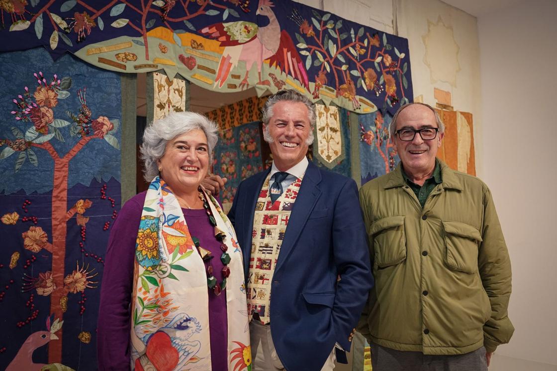 Yolanda Bernar, Ignacio Goitia e Iñaki López de Aguileta.