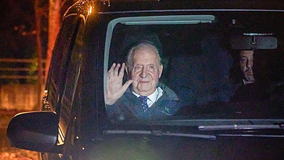 Juan Carlos I vuelve a Vitoria para una revisión médica