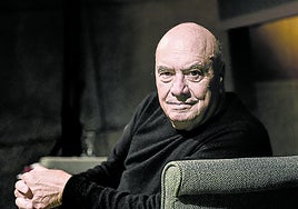 Massimiliano Fuksas, al término de su conferencia en Azkuna Zentroa.