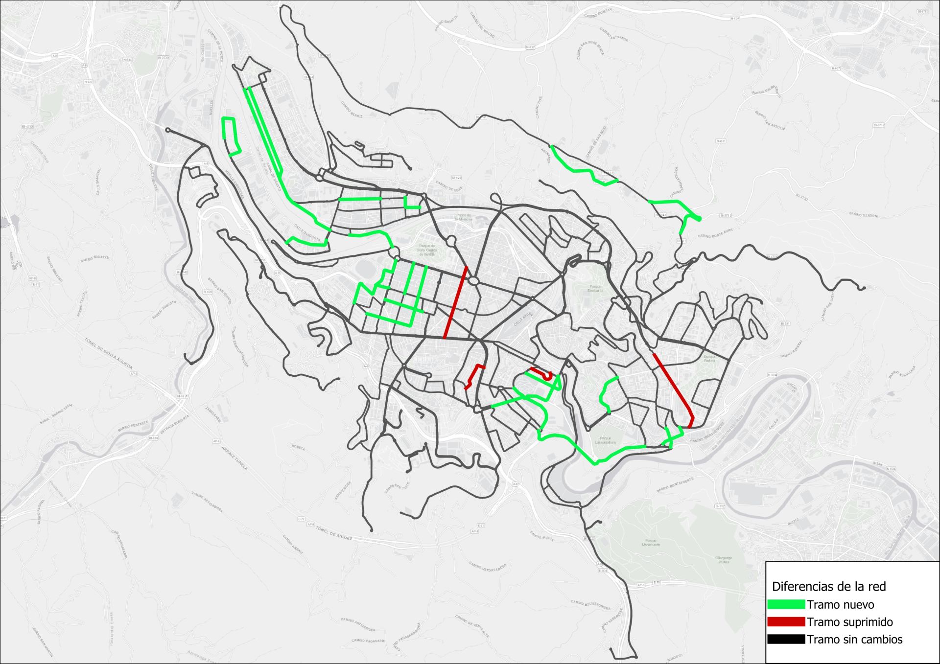 Propuesta del nuevo plano.
