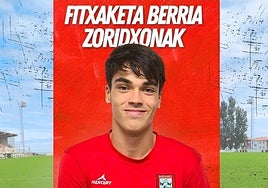 El Athletic ficha a una promesa del Bermeo que sigue los pasos de Jauregizar