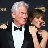 Richard Gere junto a su mujer, Alejandra Silva.