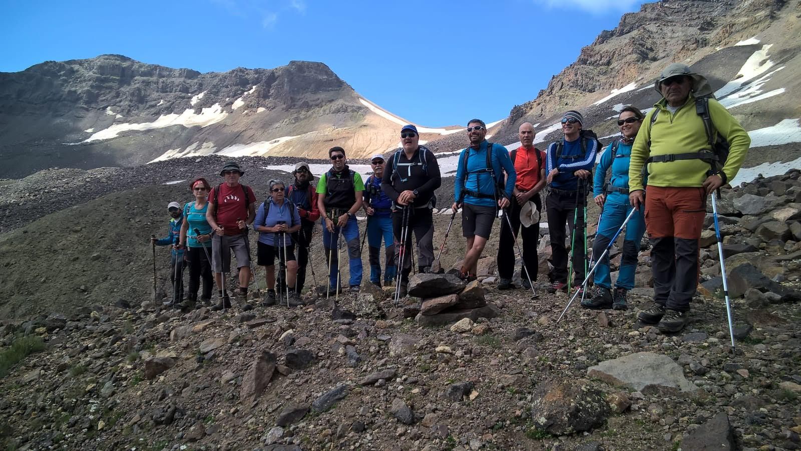 Miembros del Ganguren en una expedición en Armenia en el año 2018.