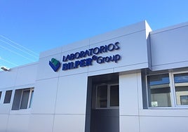 Exterior de la sede de Laboratorios Bilper, en Zamudio.