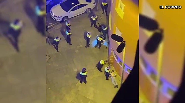 Detenidos dos mujeres y un hombre por un apuñalamiento en Bilbao