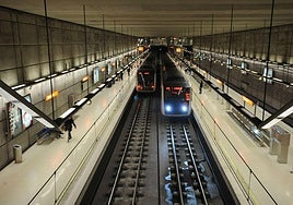 Estación de metro de San Ignacio.