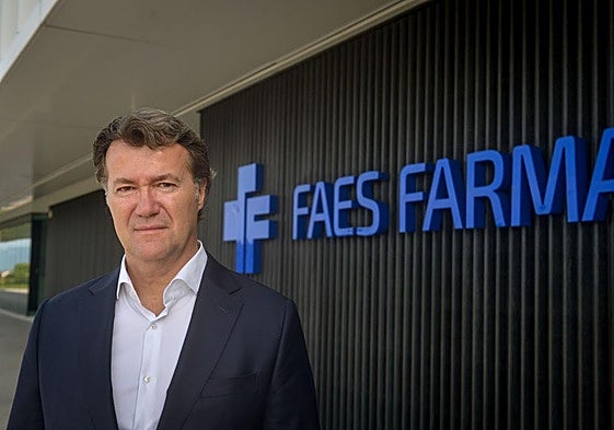 Eduardo Recoder de la Cuadra, consejero delegado de Faes Farma.