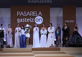El desfile de la diseñadora vitoriana Eva Gómez en la pasarela Gasteiz On