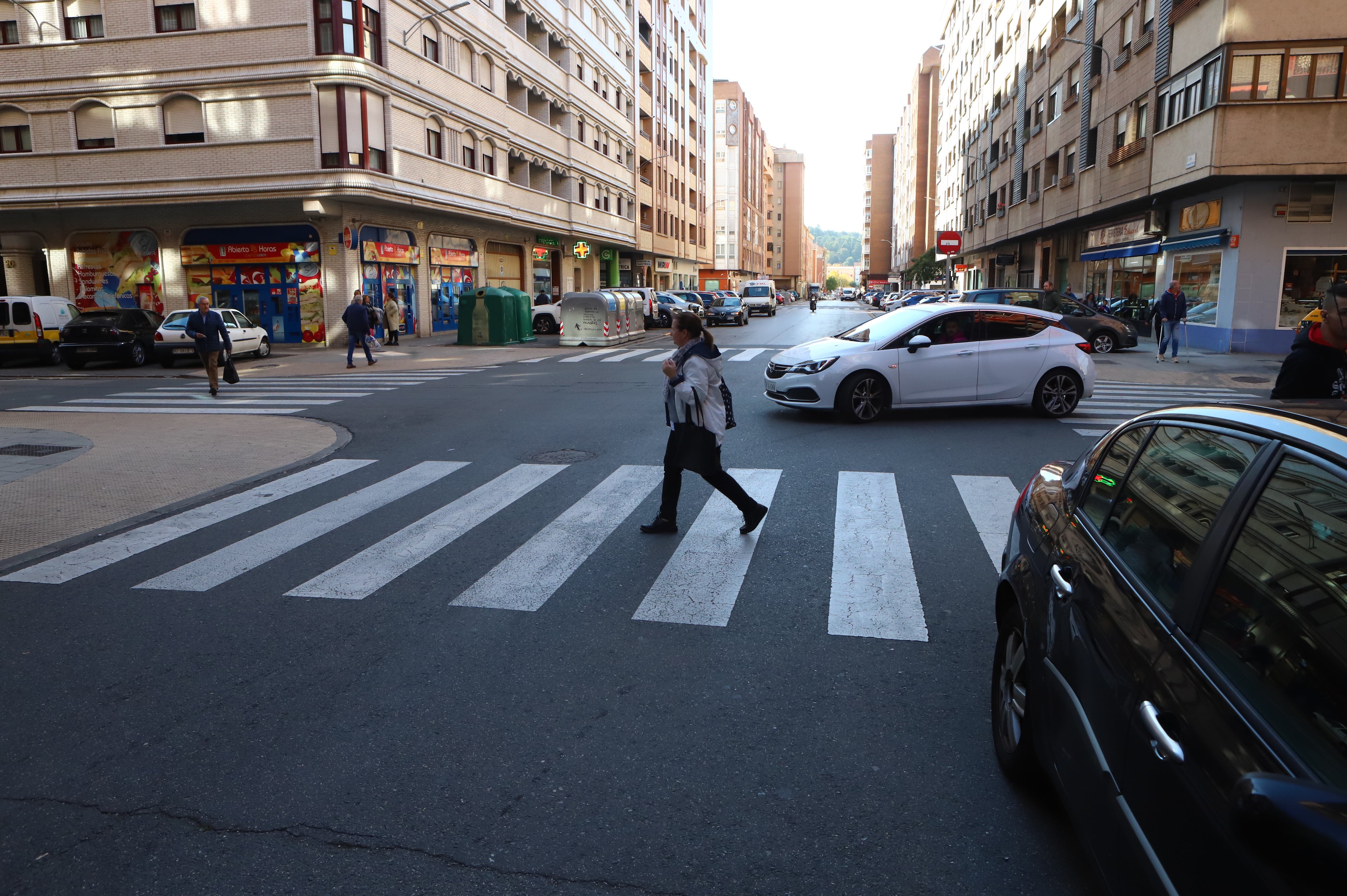 El suceso ha tenido lugar en un cruce céntrico.
