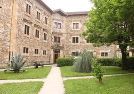 Detalle del convento de San Antonio de Durango.
